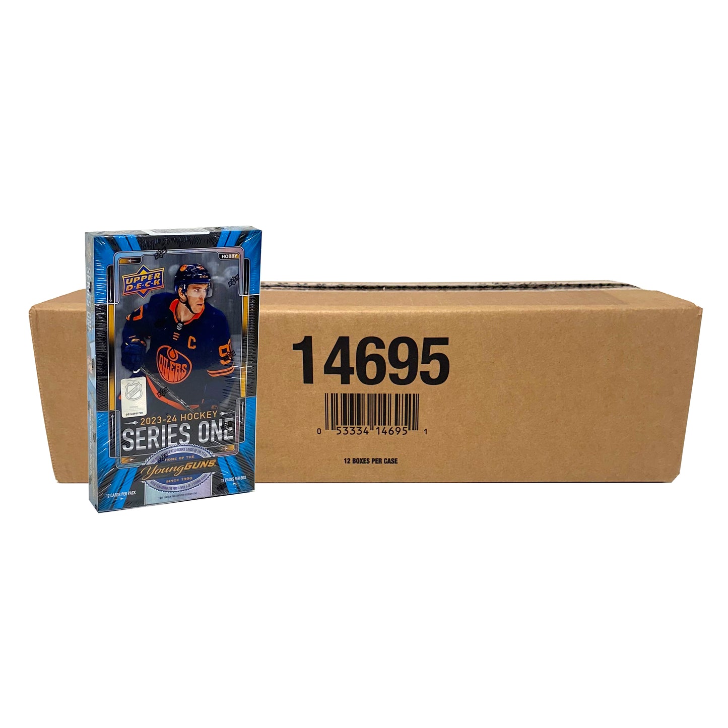 2023-24 Upper Deck Series 1 Hockey Factory Sealed Hobby Case