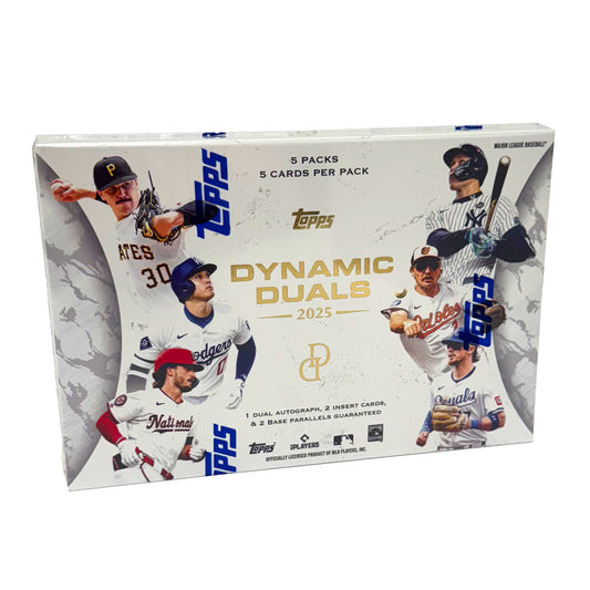 2025 Topps Dynamic Duals Baseball Hobby Box