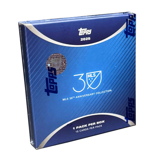 2025 Topps MLS Major League Soccer 30th Anniversary Collection Soccer Box