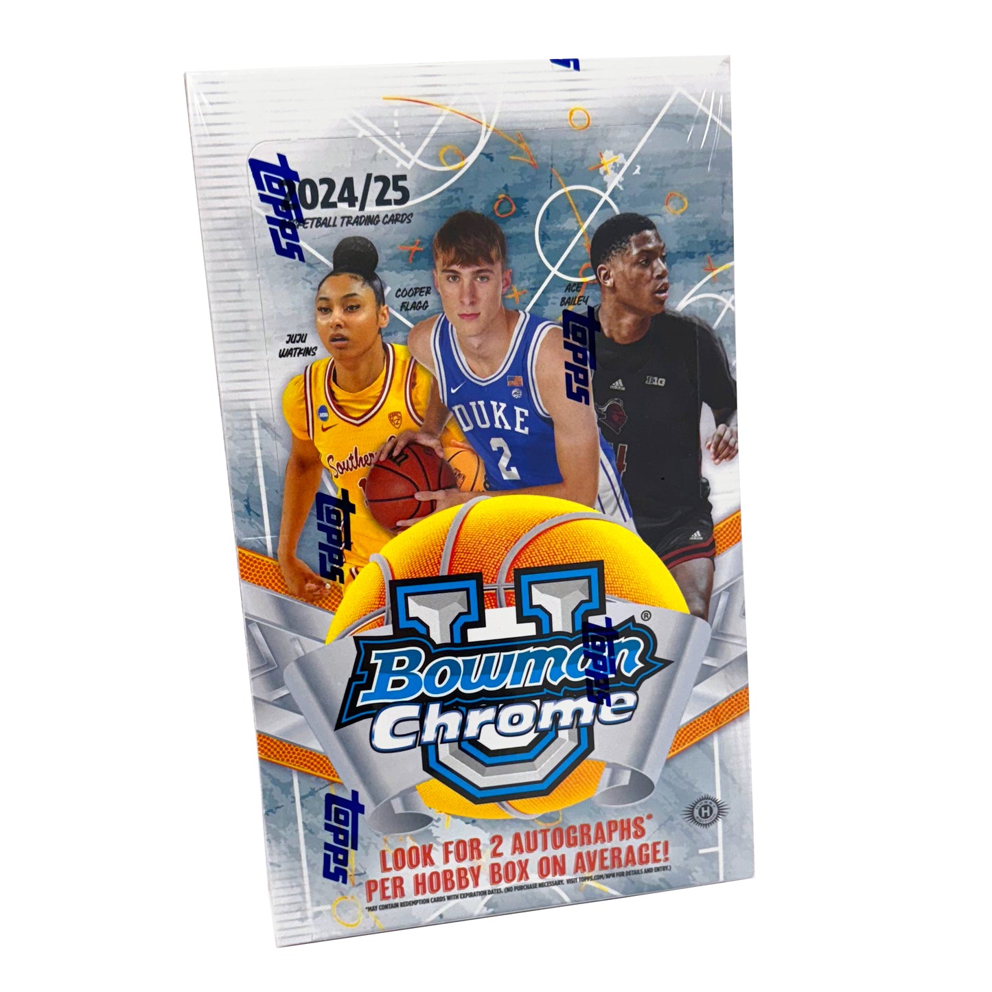 2024/25 Bowman Chrome University Basketball Hobby Box