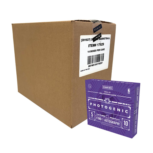 2024-25 Panini Photogenic Basketball Hobby 14-Box Case