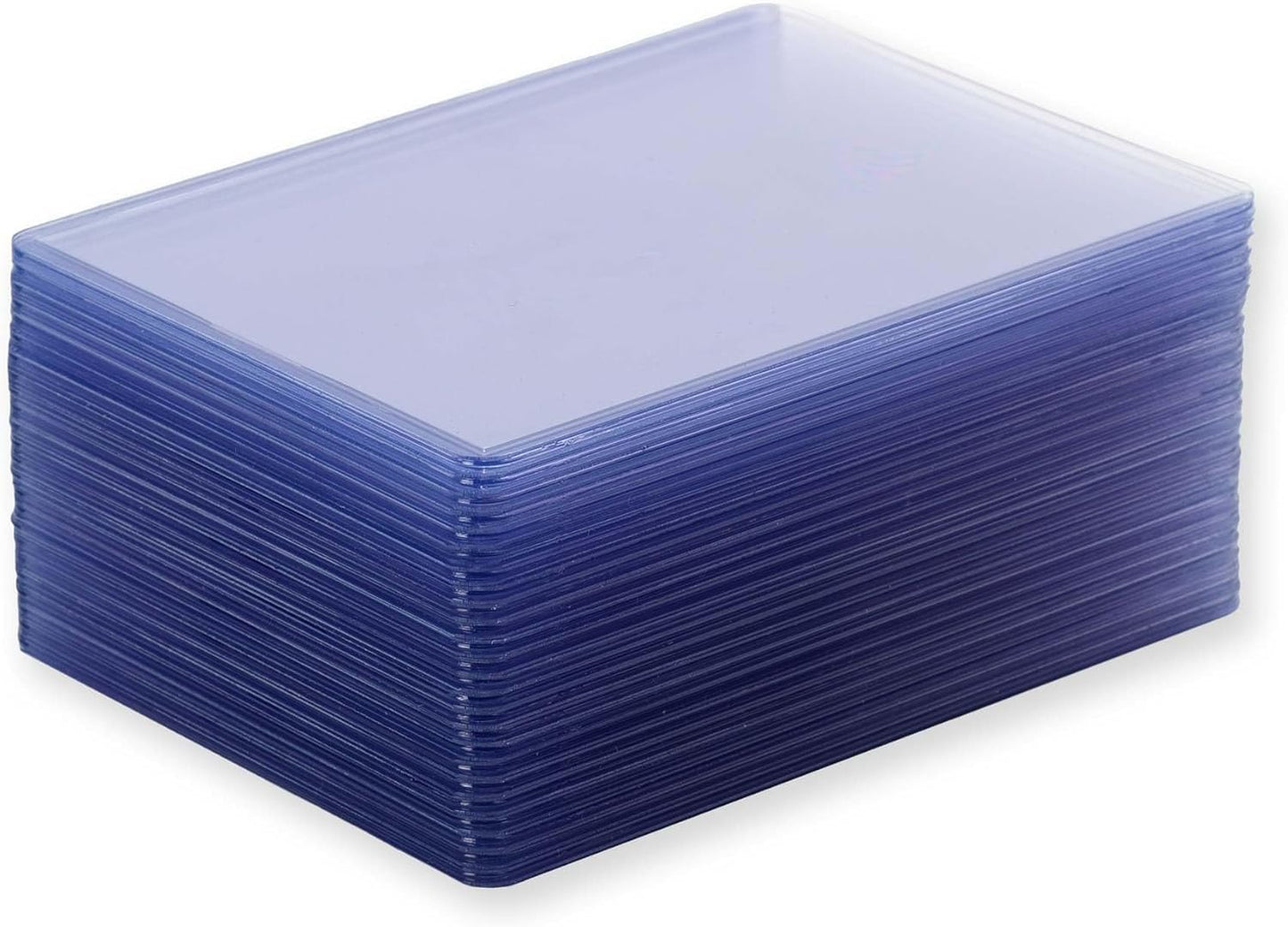 Premium 35pt Seamless Top Loader 3" x 4" for Standard Size Cards - 25 Count