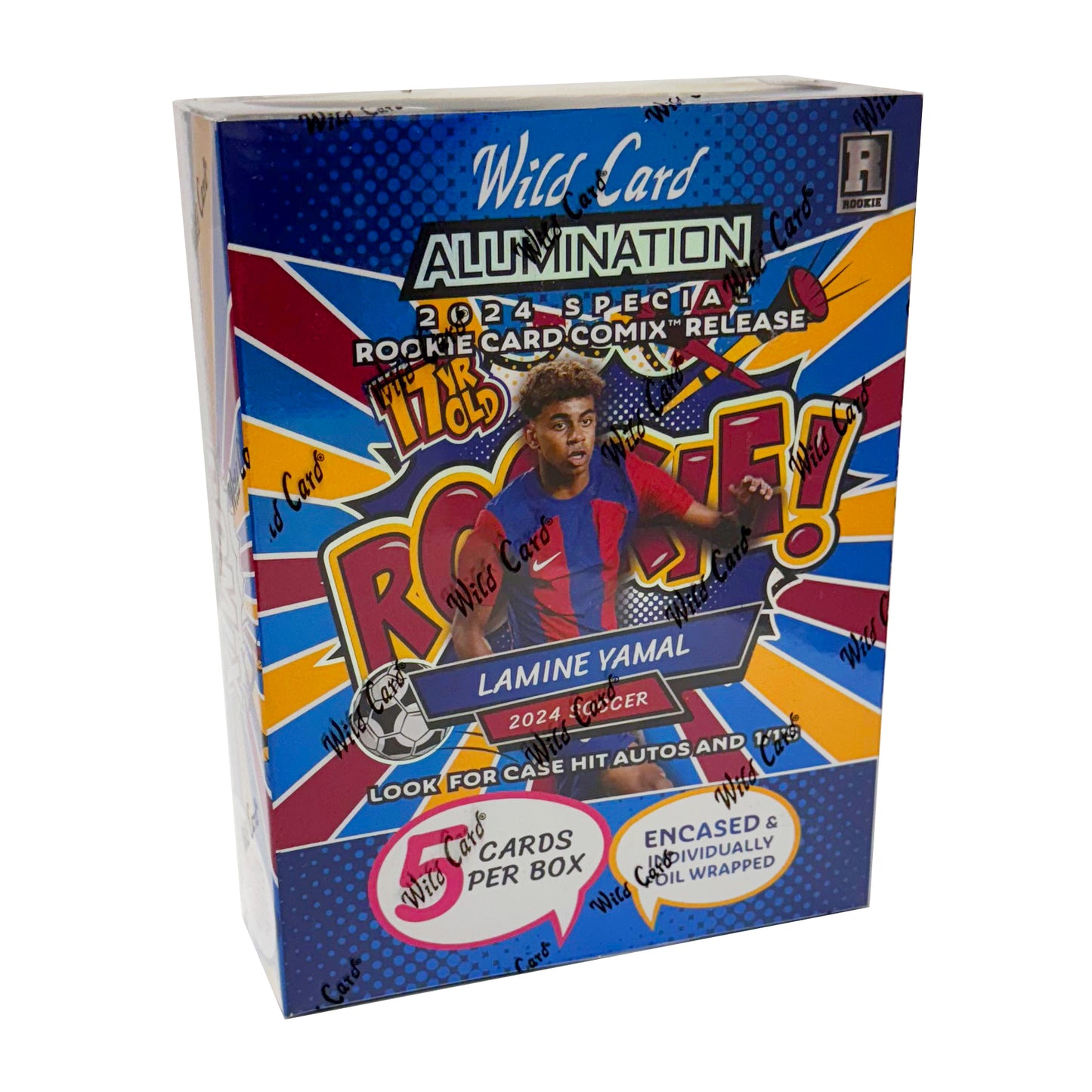 2024 Wild Card Alumination Lamine Yamal Rookie Comix Box