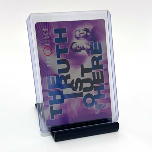 X-Files Seasons 10 & 11 CASE TOPPER CARD CT1 "The Truth is Out There" Metal Card
