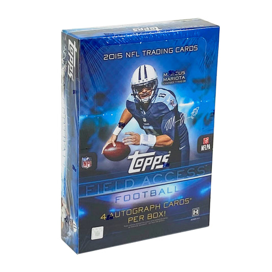 2015 Topps Field Access Football Factory Sealed Hobby Box