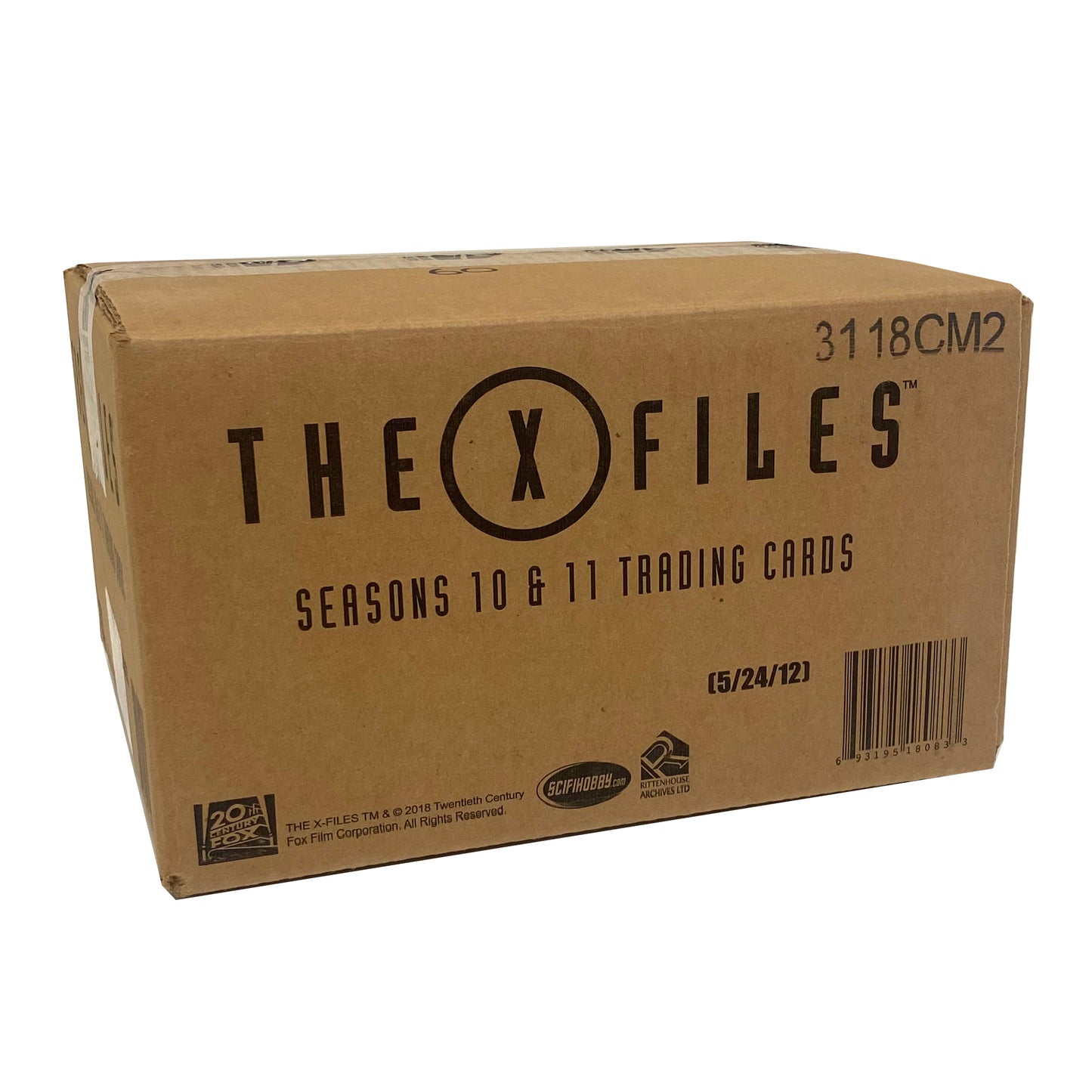 The X-Files Seasons 10-11 Trading Cards 12 Box Case