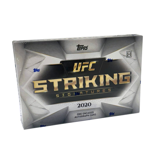 2020 Topps UFC Striking Signatures Factory Sealed Hobby Box