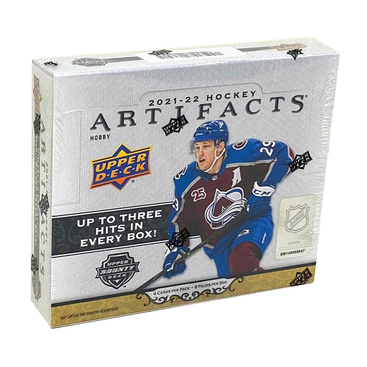 2021-22 Upper Deck Artifacts Hockey Factory Sealed Hobby Box