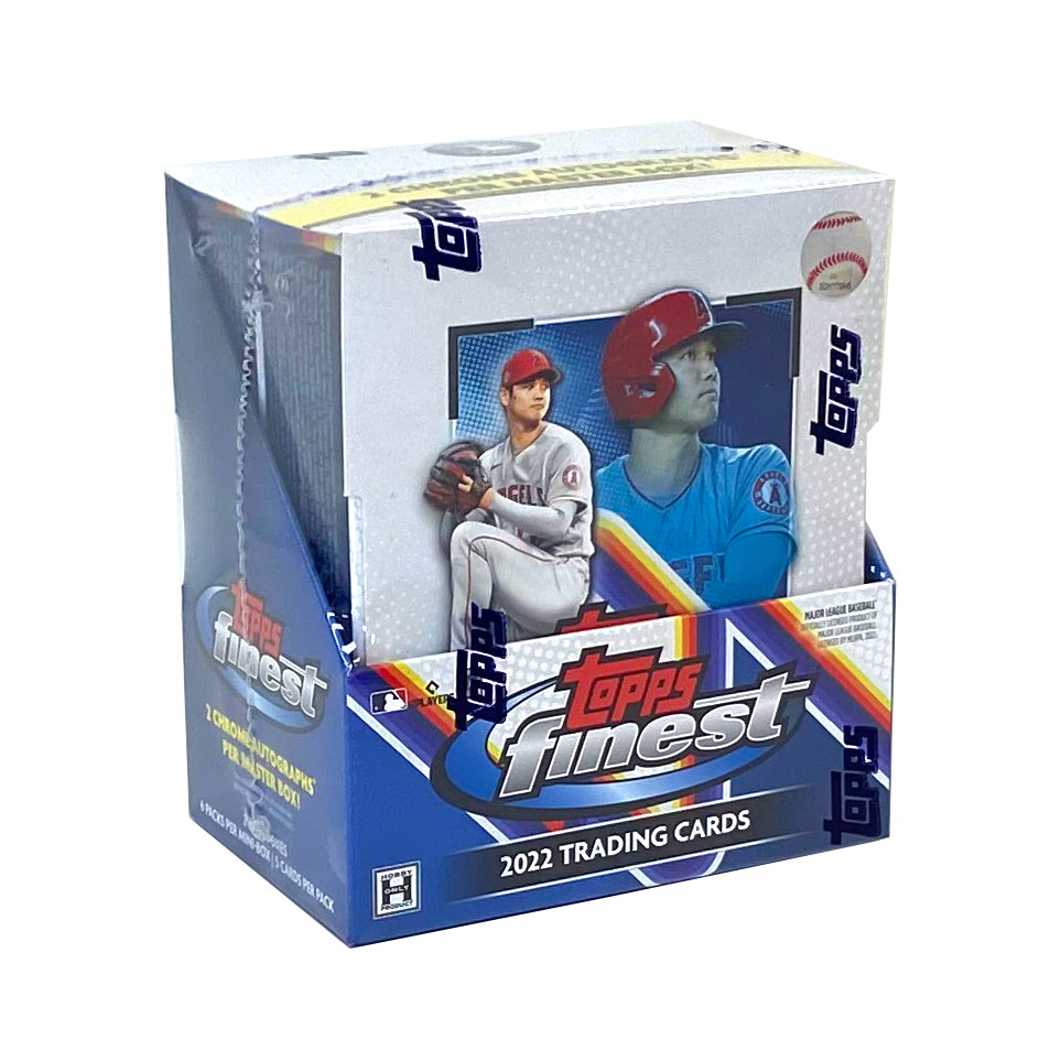 2022 Topps Finest Baseball Factory Sealed Hobby Box