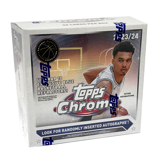 2023-24 Topps Chrome NBA Basketball Factory Sealed Mega Monster Box