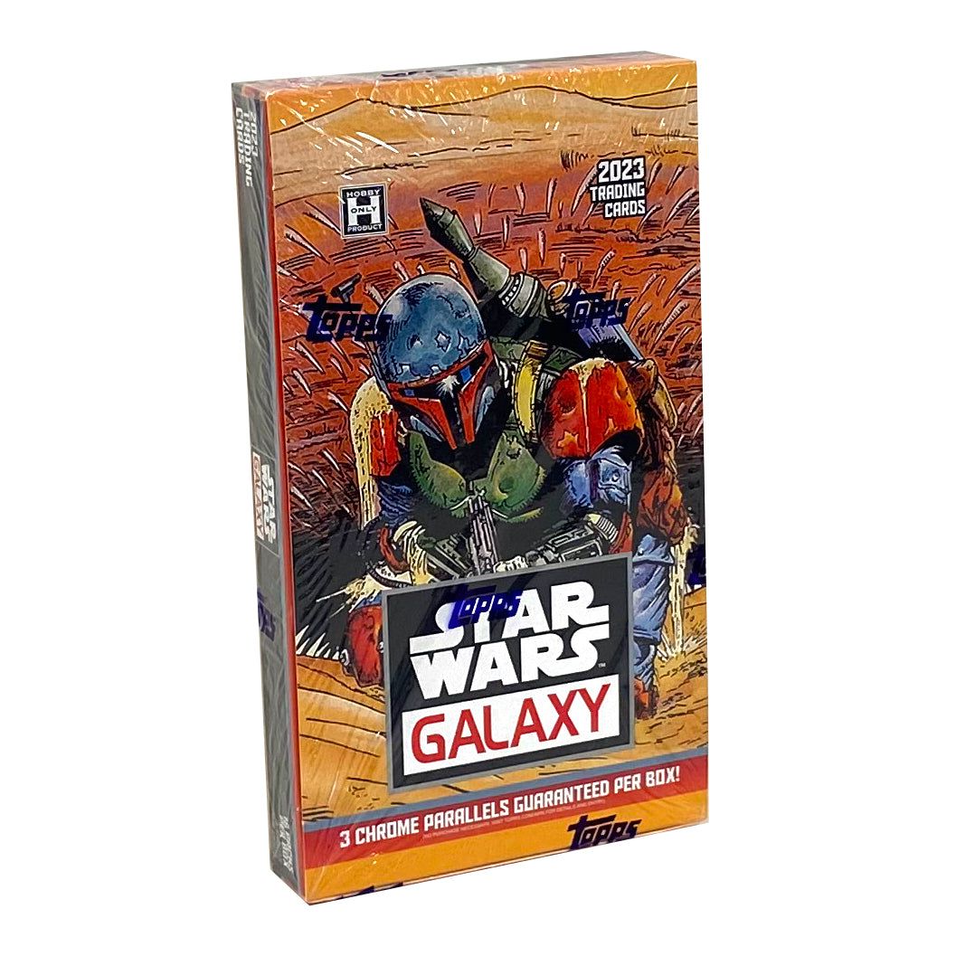 2023 Topps Star Wars Chrome Galaxy Factory Sealed Hobby Box