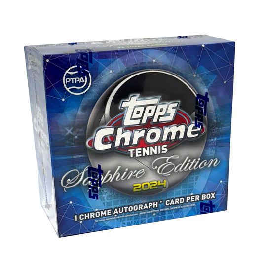 2024 Topps Chrome Tennis Sapphire Edition Hobby Box