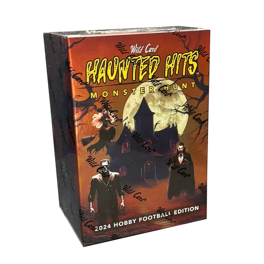 2024 Wild Card Haunted Hits Monster Hunt Football Hobby Box