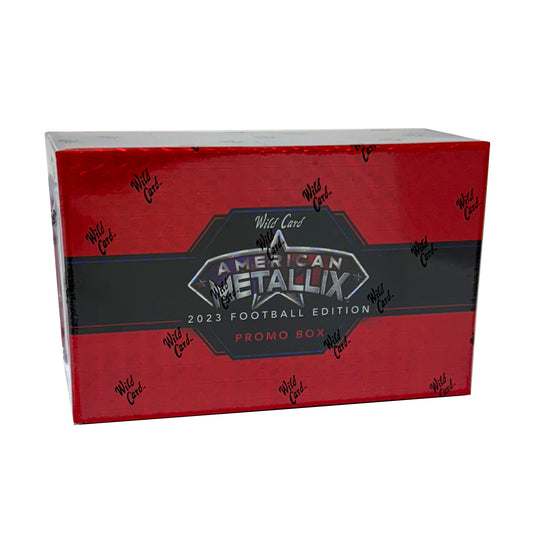 2023 Wild Card Metallix Football Factory Sealed Promo Box