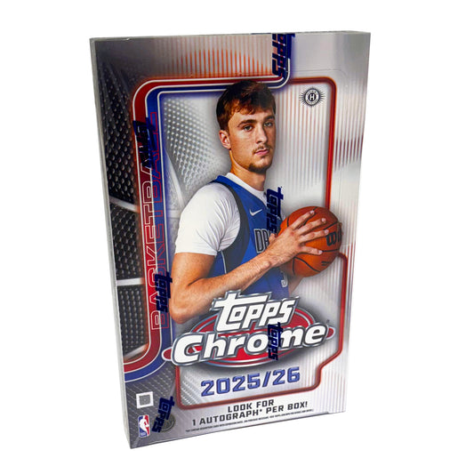 2025-26 Topps Chrome Basketball Hobby Box