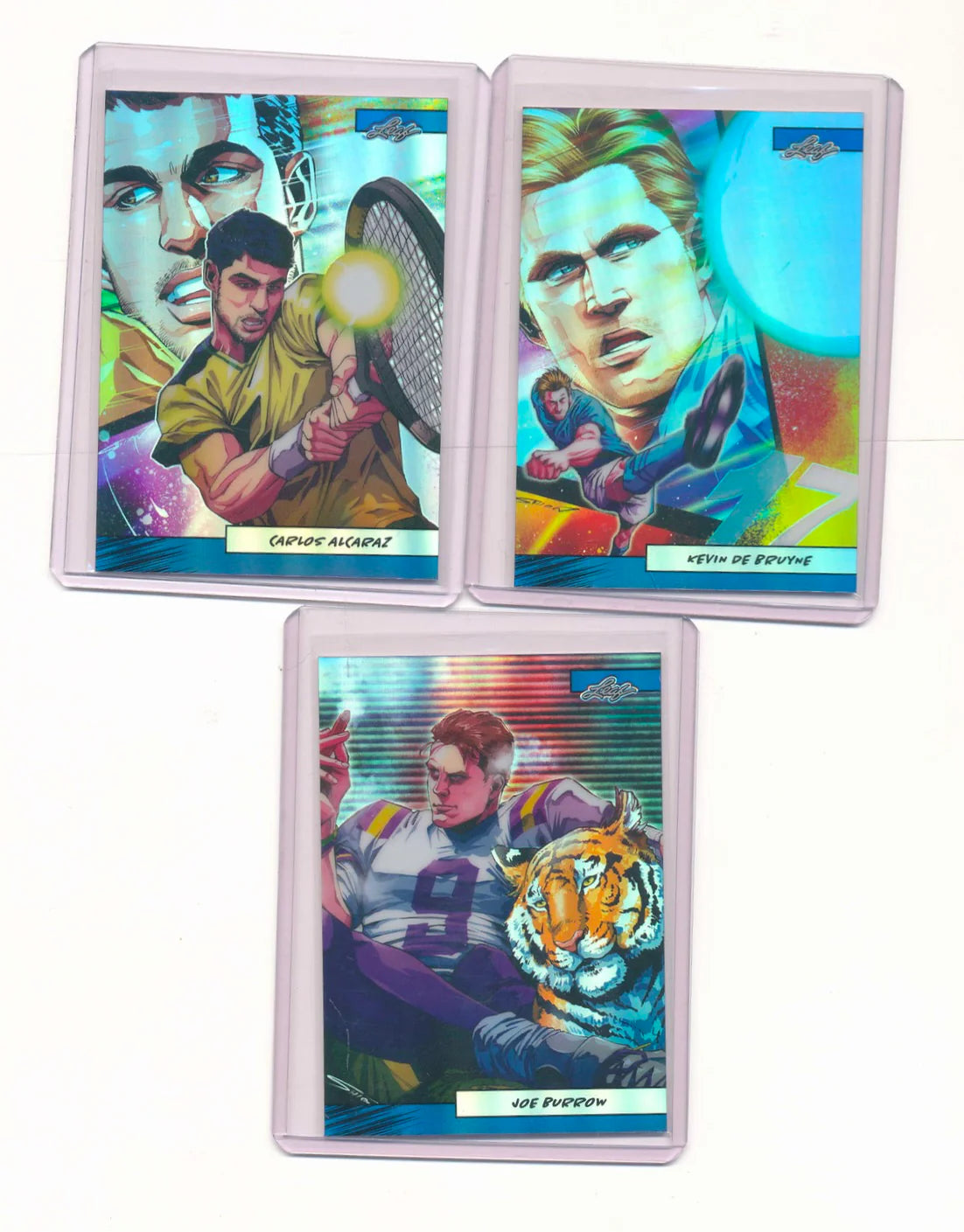 2024 Leaf Anime Nation Series 2 Drop 5 Factory Sealed Pack (Burrow, De Bruyne, Alcaraz)