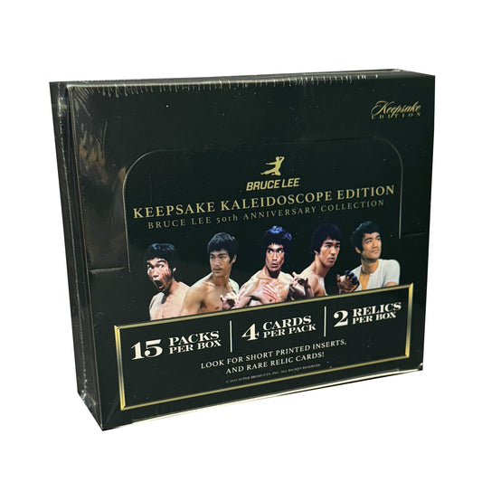 2024 Super Break Keepsake Bruce Lee 50th Anniversary Kaleidoscope Edition Box