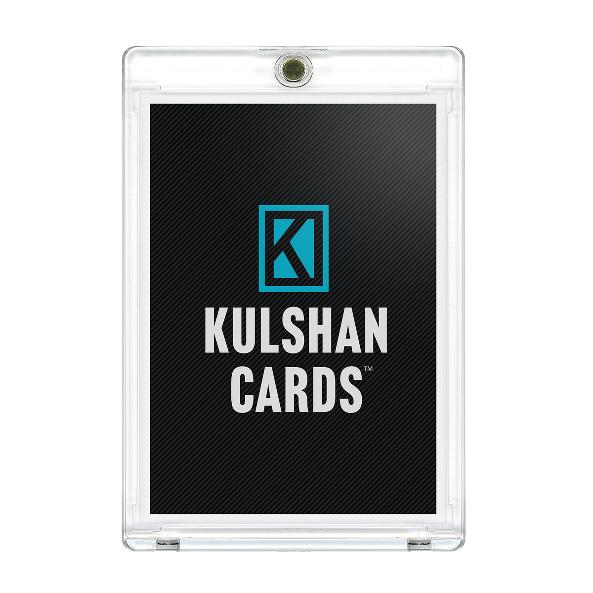 Ultra Clear One Touch Magnetic Card Holder with Inner Sleeve for 35-55PT Cards - 5 Pack