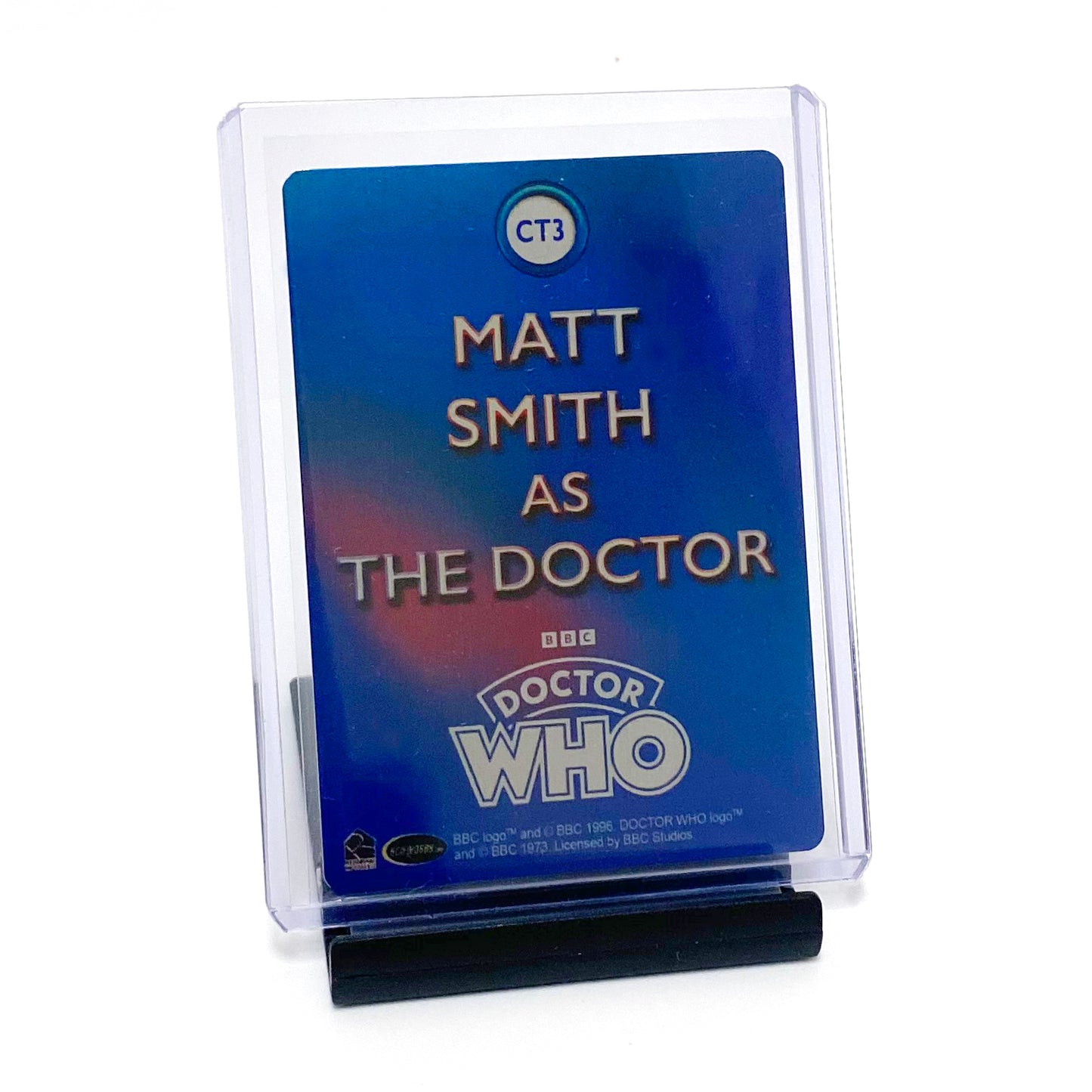 2024 Doctor Who Series 5 - 7 CASE TOPPER CARD CT3 "My Doctor" Metal Card