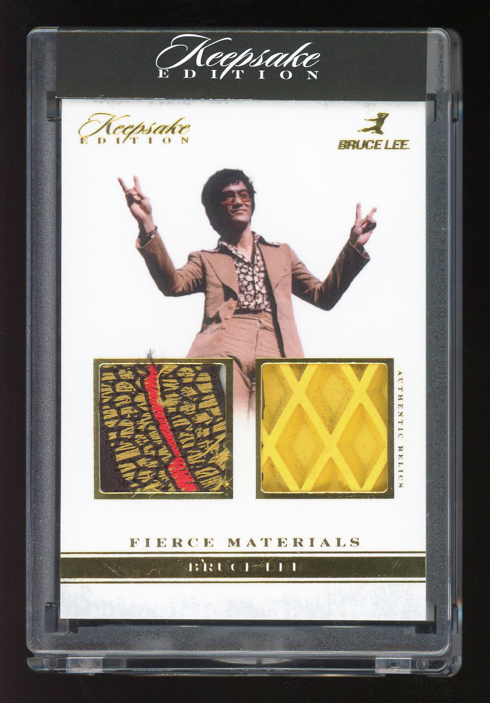 2024 Keepsake Edition Bruce Lee Dual Authentic Relic 42/50