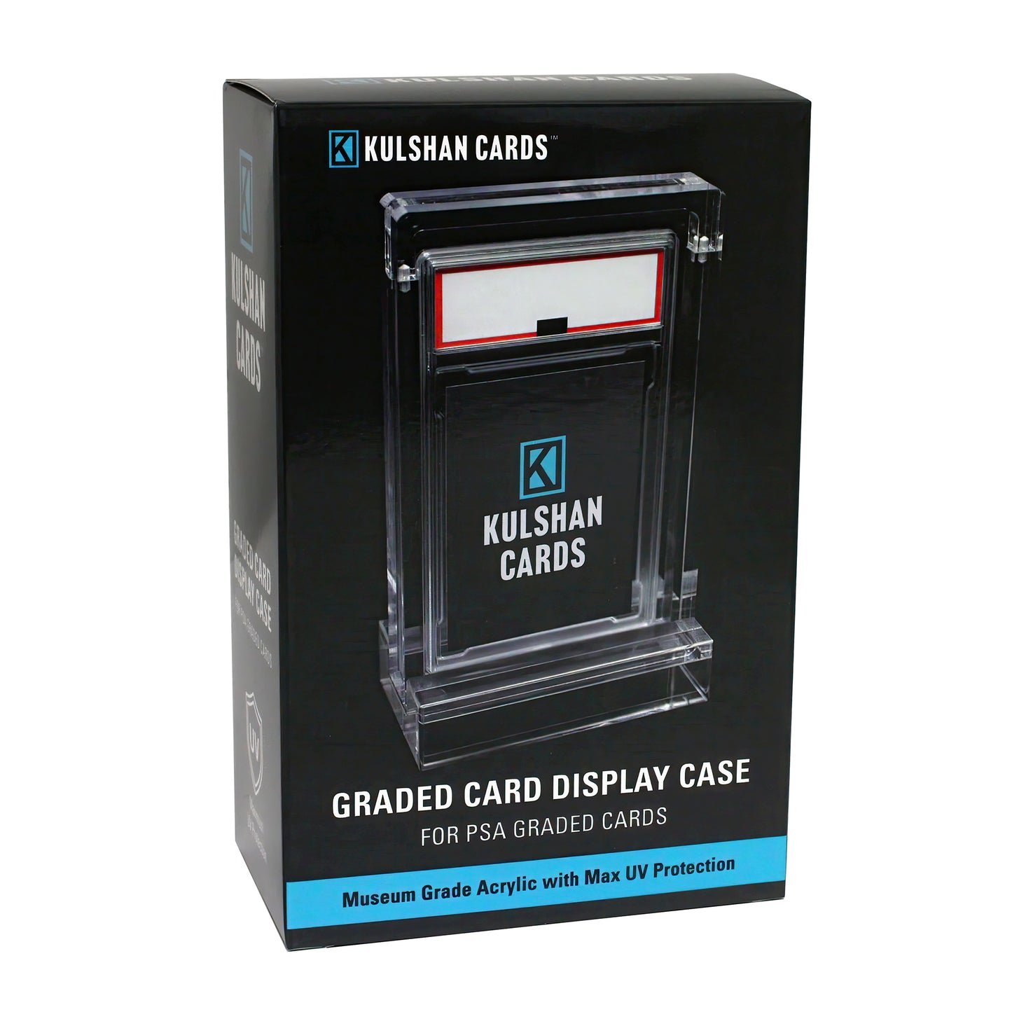 Premium PSA/CGC Graded Card Acrylic Display Case with Stand