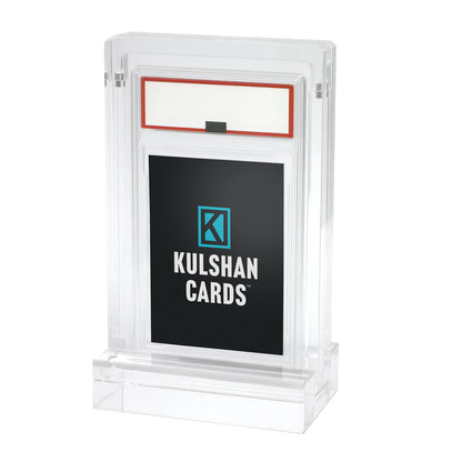 Premium PSA/CGC Graded Card Acrylic Display Case with Stand