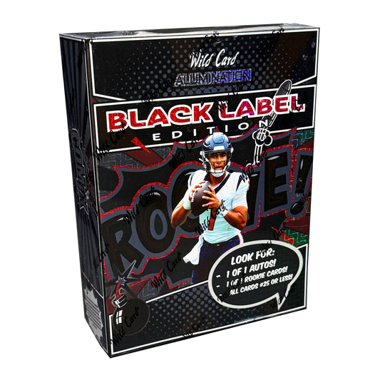 2023 Wild Card Alumination CJ Stroud Rookie Black Label Football Hobby Box