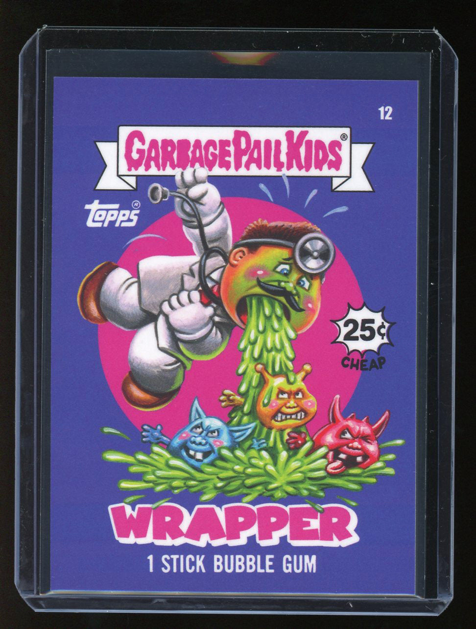 2024 Topps Garbage Pail Kids Game Over Level 2 Wrapper Card #12