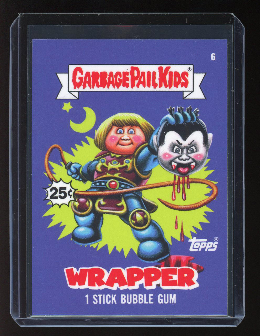 2024 Topps Garbage Pail Kids Game Over Level 2 Wrapper Card #6