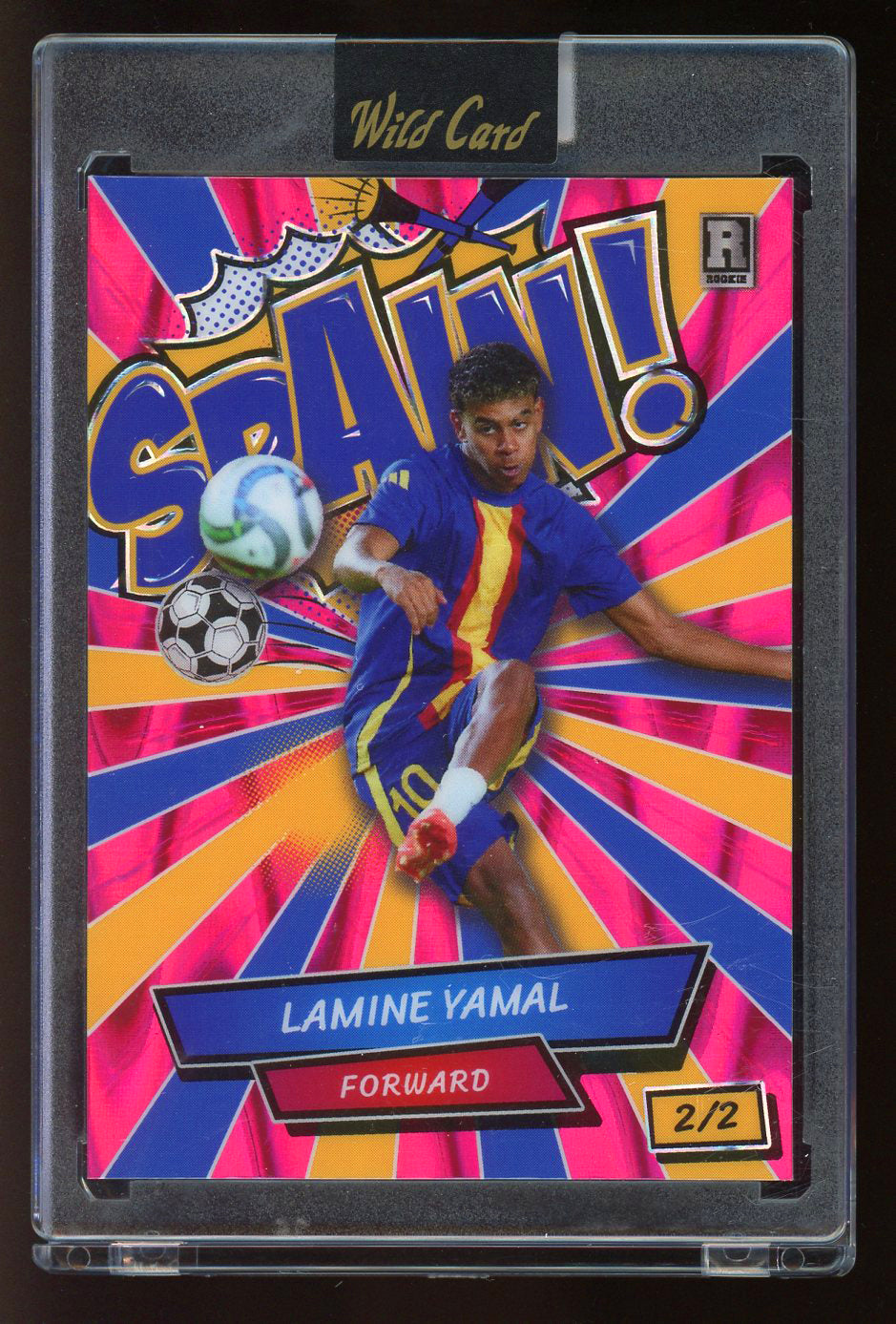 2024 Wild Card Alumination Comix Lamine Yamal RC SPAIN! 2/2