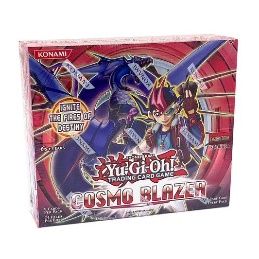 Yugioh Cosmo Blazer 1st Edition Factory Sealed Booster Box